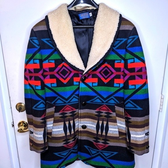 Pendleton Other - Pendleton high grade western wear Shearling coat size 44 or XL vintage